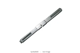 Drückerstift geteilt 9x50/50 1 Drückerstift geteilt 9x50/50