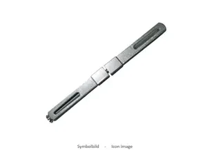 Drückerstift geteilt 9x50/50