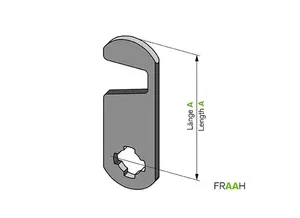 GL7p FR40H cam with hook end