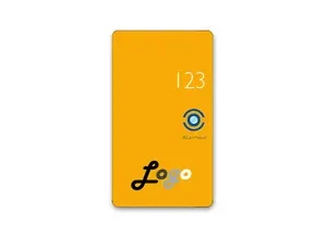 GAT Lock Label medium print colour